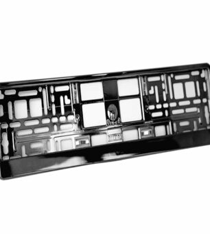 BLACK NUMBER PLATE HOLDER