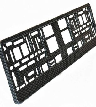 CARBON EFFECT NUMBER PLATE HOLDER